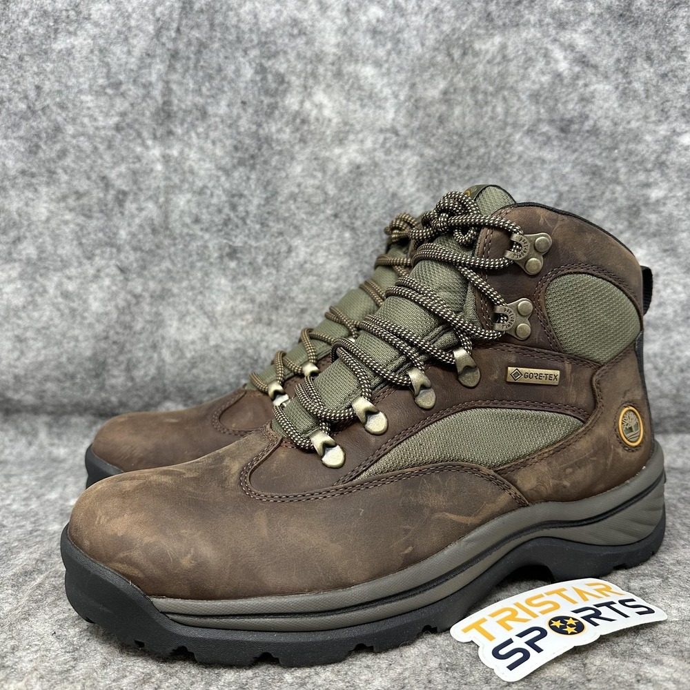 Timberland Chocorua GTX Boots Womens Size 10 Brown Leather Waterproof Hiking
